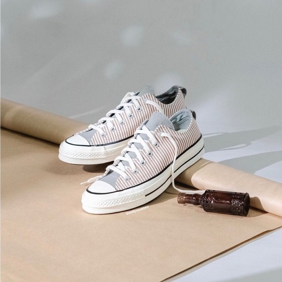 Converse Chuck 70 Hickory Stripe Sneakers - Picture 1 of 9